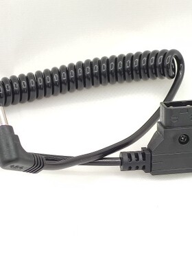 监视器电源线D-TAP B型口转DC相机bmcc bmpc 5525 DC口供电电源线