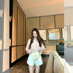 2色立体花苞短裤 COOLLINE林子熙