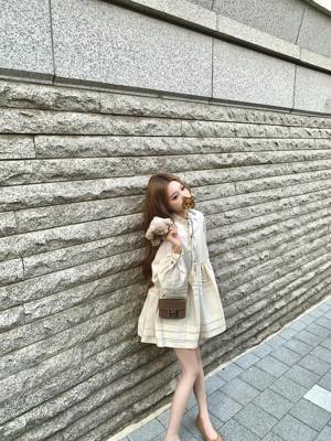 甜美可爱小个子衬衣裙