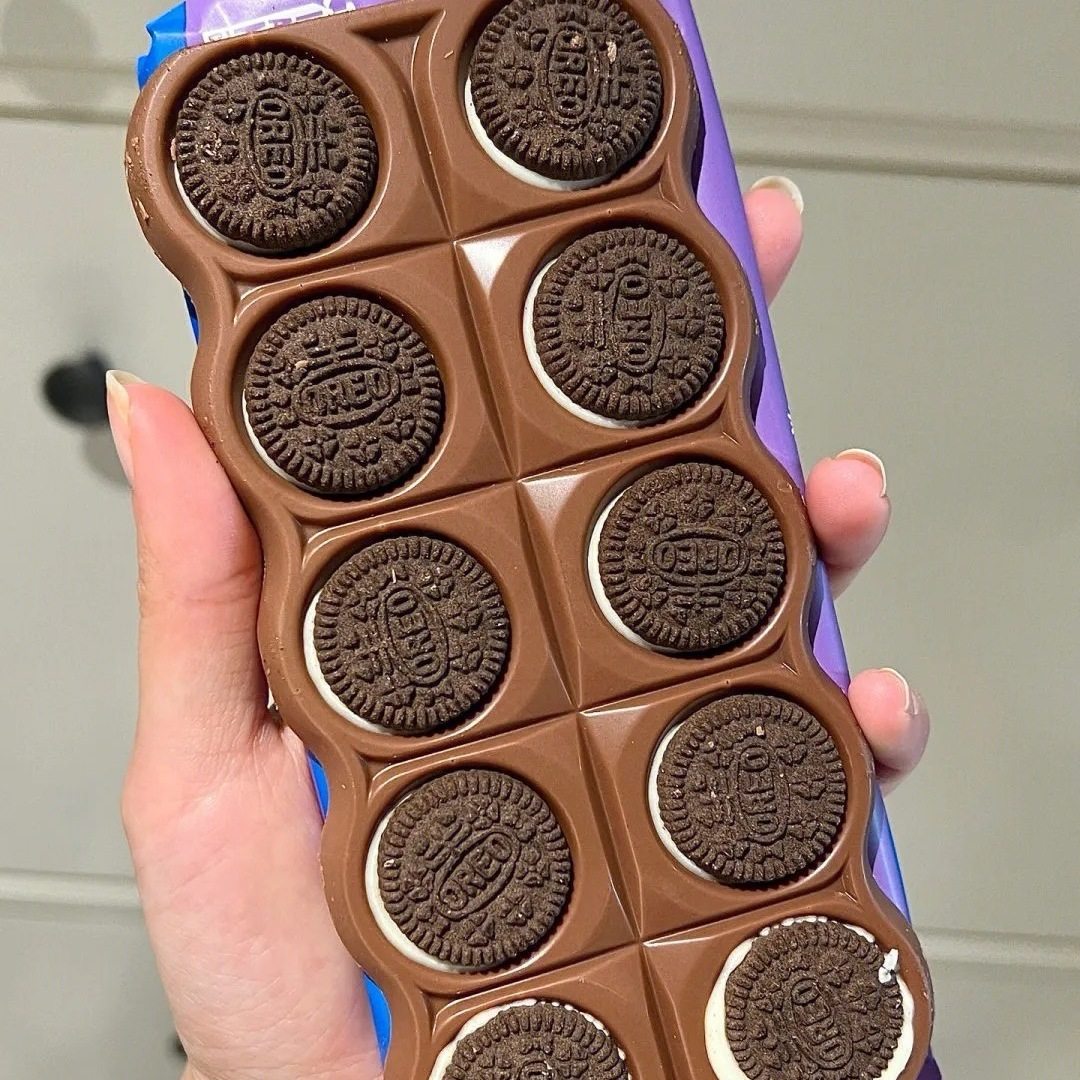 现货德国原装妙卡milka进口巧克力饼干奥利奥夹心牛奶气泡包装