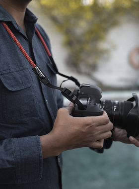 AA工匠艺人ARTISAN&ARTIST快拆真丝蚕丝高端手工编织相机背带可调节长度斜跨斜背肩带适用徕卡M11Q3日字扣