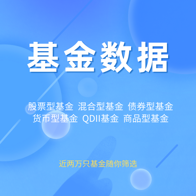 基金筛选资料收益率业绩对比股票型指数型债券型分类规模管理人