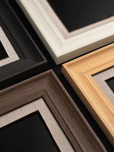 休闲实木油画框定制任意尺寸数字油画框挂墙欧洲覆古油画相框