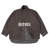 BUTTBILL22AW日系复古三合一两件套毛呢M51风衣外套宽松廓形棉衣