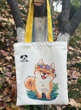 原创宠物帆布袋-----重庆陈泽华救助站