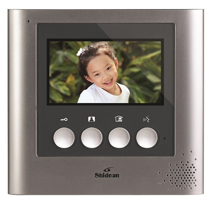 shidean全新视得安789通用c168slg-1 d4彩色可视对讲室内分机门铃