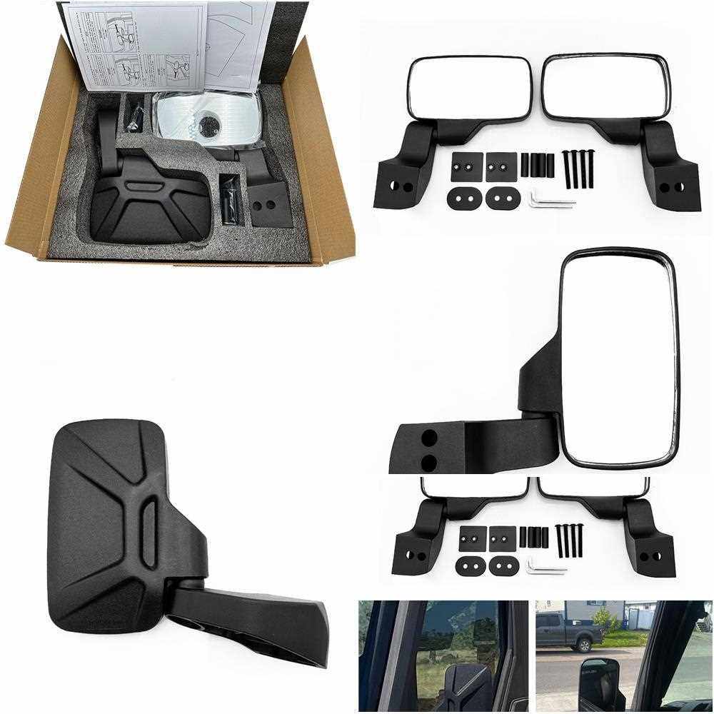 跨境电商全地形车UTV后视镜北极星游侠车门倒车镜