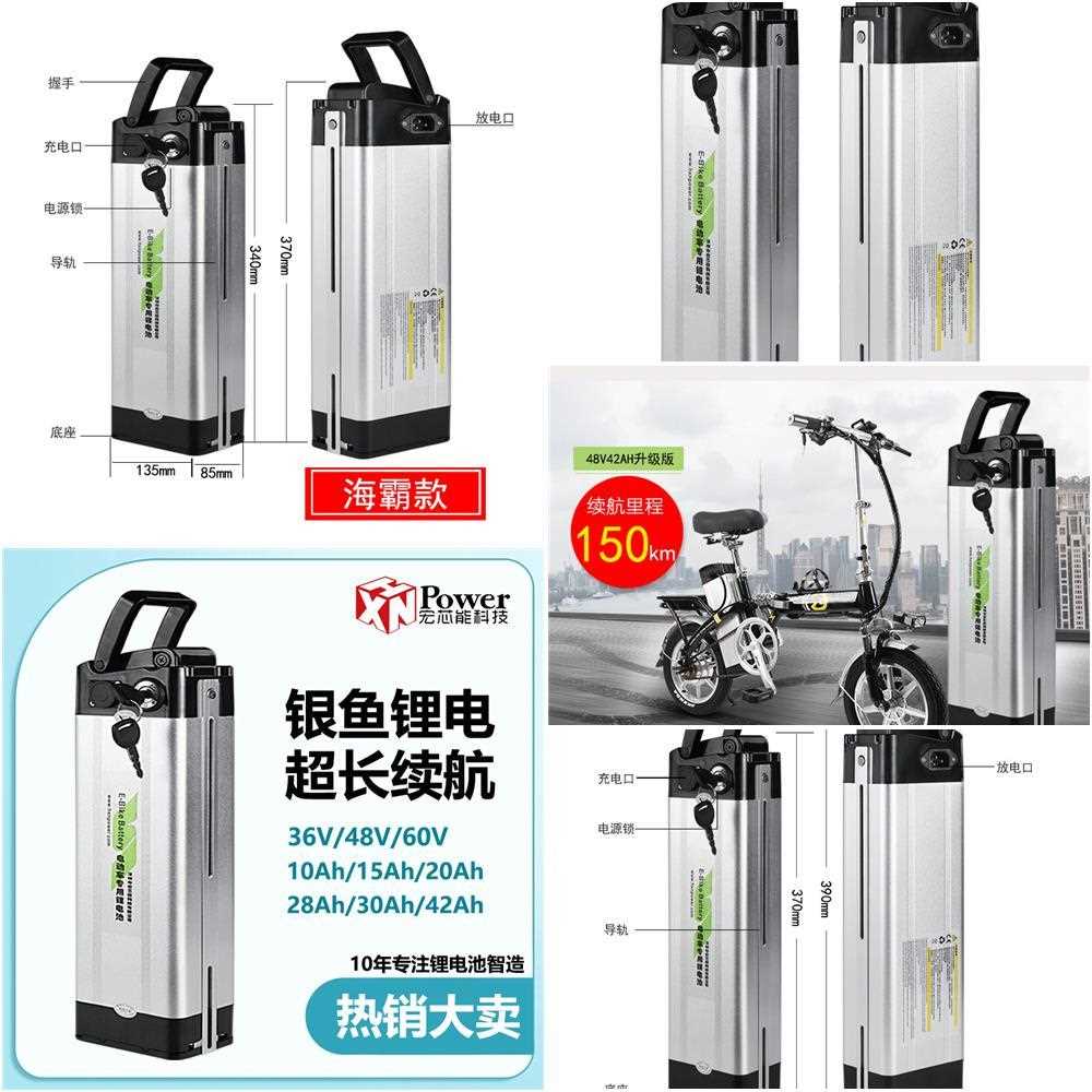 代驾外卖折叠电动车富士达爱玛48V20AH锂电池36伏10Ah电瓶大容量