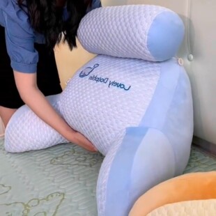 床头靠垫软包护颈枕头靠垫护腰神器玩手机看书榻榻米大靠背可拆洗