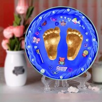 Indonesia Baby Footprints, handprints and mud