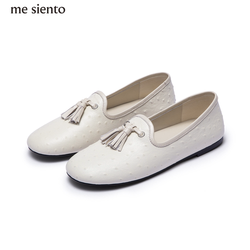 me siento 26AW  轻奢双皮面复古乐福鞋