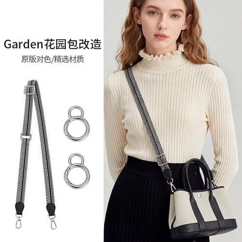 杂物匠爱马仕minigarden帆布肩