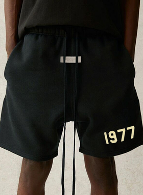 FOG FEAR OF GOD复线ESSENTIALS高街运动休闲宽松百搭1977短裤潮