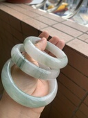 天山翠飘花飘绿天然保真保A冰种绿底证书保真