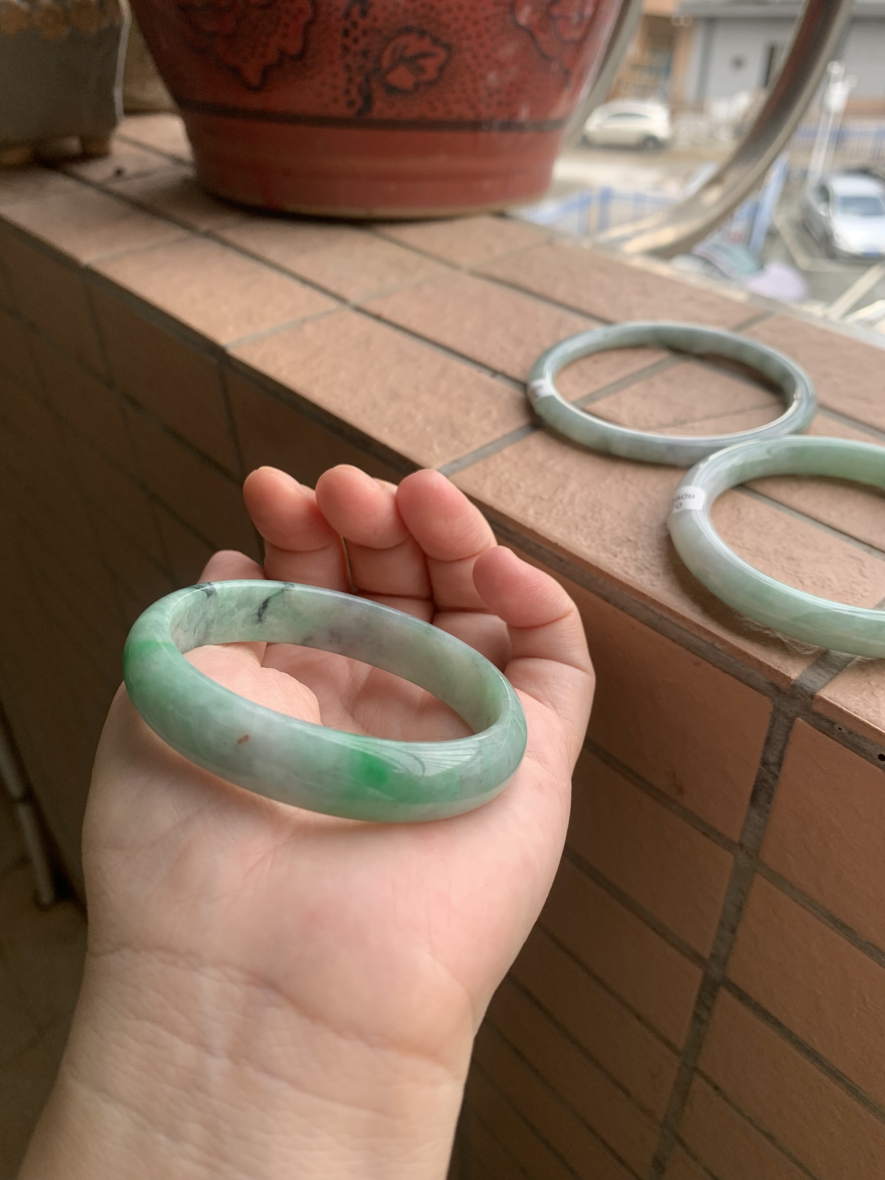 54-48-12-6缅甸纯天然A货翡翠阳绿乌鸡贵妃证书877保真