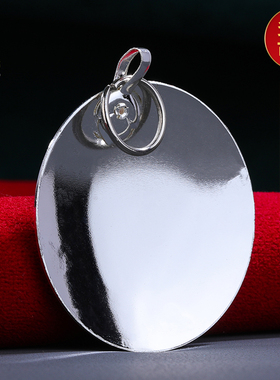 黄铜藏传密宗用品手工打磨八卦镜凸镜佛牌凹面镜吉祥铜镜密宗用品