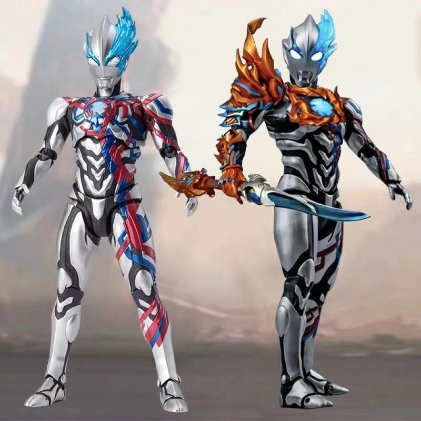 新布莱泽法德兰SHF模型闪耀赛罗特利迦全身关节超可动诺亚玩具act