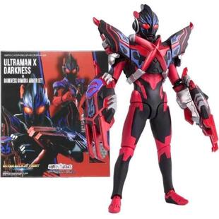 SHF黑暗艾克斯奥特哥莫拉怪兽装甲埃克斯X武器套装手办模型玩具