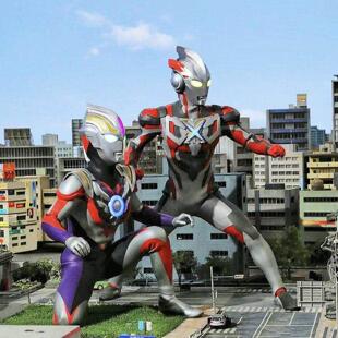 shf欧布奥特艾克斯赛罗手办布鲁罗索罗布人偶格丽乔关节可动玩具