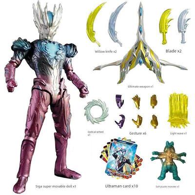 SHF赛迦奥特的手办究极闪耀赛罗玩具捷德特利迪迦ACT德凯诺亚泽塔