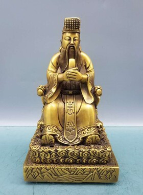 纯铜玉皇大帝佛像工艺品