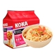 新加坡进口koka鸡汤味黑椒快熟拉面快熟面素食方便面速食泡面袋装