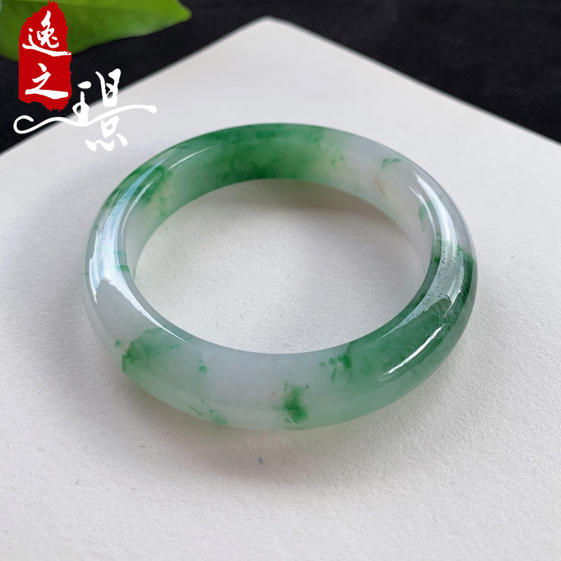 逸之璟手镯正圈天然翡翠