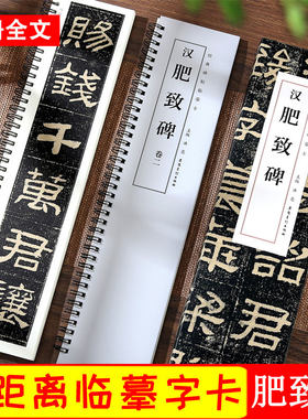 肥致经典碑帖近距离临摹隶书
