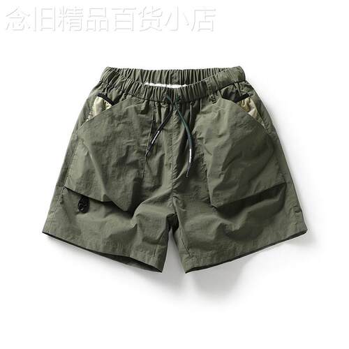 Mostarsea~美式机能风户外速干短裤男夏季薄款大码舒适宽松工装裤