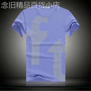2025夏季新款欧洲站欧货潮牌男装莱卡棉正品打底修身短袖t恤