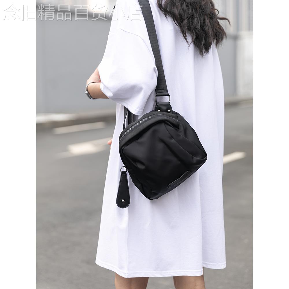 香港LINKALLISTO轻奢送礼胸包贝壳包牛津布百搭休闲单肩斜挎包女