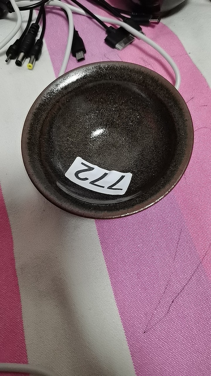 柴烧建盏铁胎全品官帽器形橘皮纹建盏
