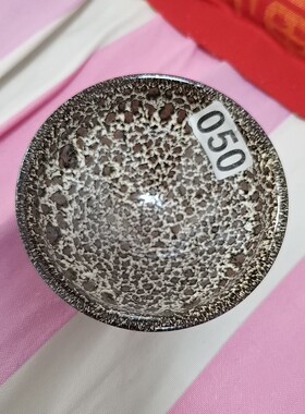 李细妹建盏大师级束口器形雪豹纹9.9口径礼盒