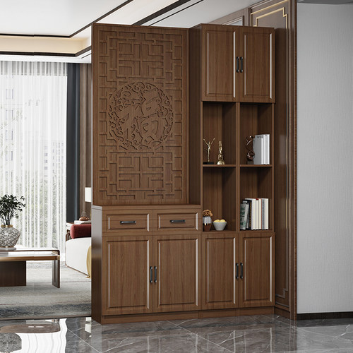 客厅玄关柜屏风隔断轻奢