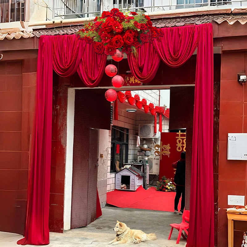 结婚大红花球婚房新房上梁绣球大门庭院阳台栏杆楼梯装饰拉花,节庆用品/礼品,节庆布艺用品,淘宝优惠券,粉丝福利购,淘宝优惠卷