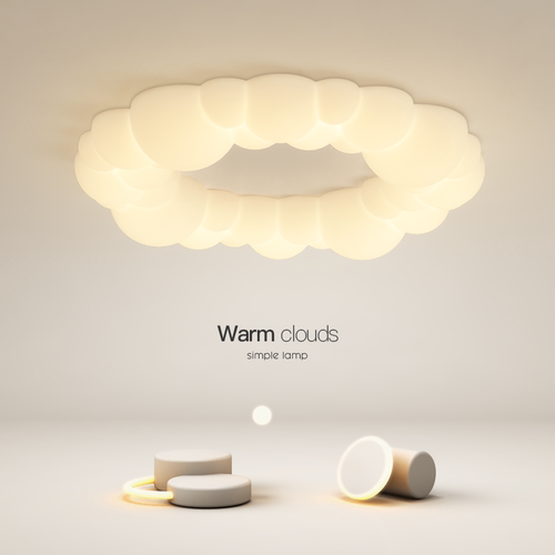 最光简约现代客厅灯主卧室灯儿童