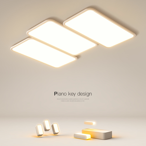 高亮吸顶灯客厅灯简约现代全光谱