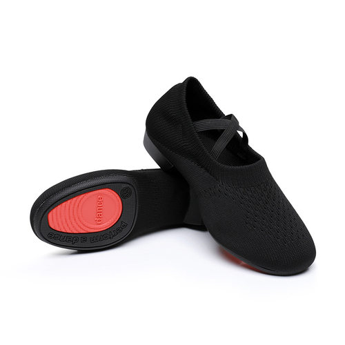 飞织成人舞蹈瑜伽练功鞋