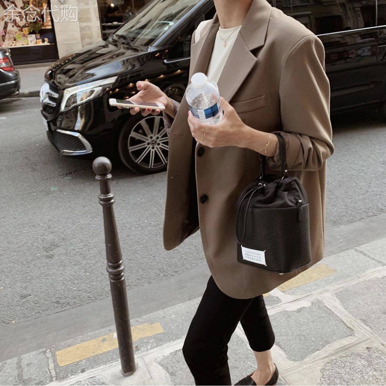 炸街小西服女上衣韩版英伦风气质小个子设计感复古小西装外套女潮