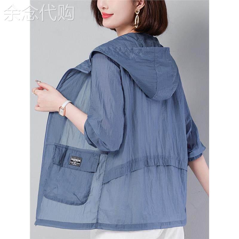 冰丝防晒衣女款夏季薄款2026新款大码宽松显瘦防晒服户外透气外套图片