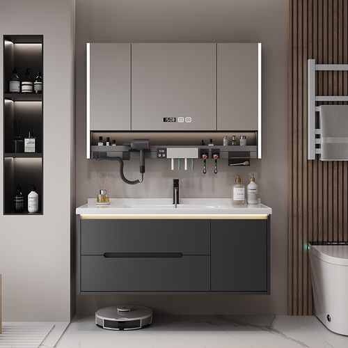 格思莉浴室柜送飞雨龙头+安装