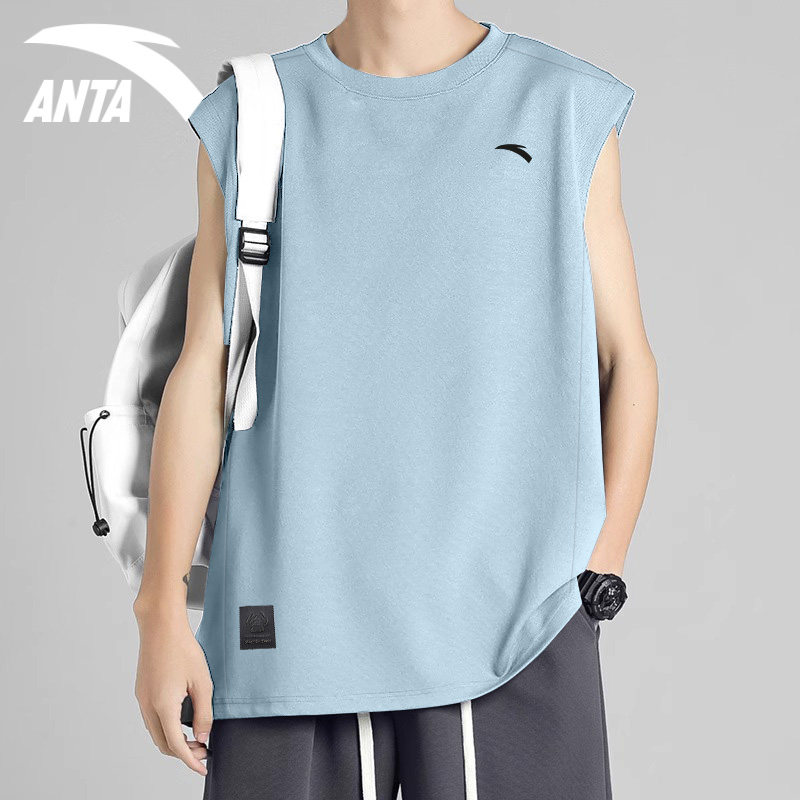 安踏篮球服坎肩男款速干运动背心男2026新款夏季青少年无袖T恤男,运动服/休闲服装,运动T恤,淘宝优惠券,粉丝福利购,淘宝优惠卷