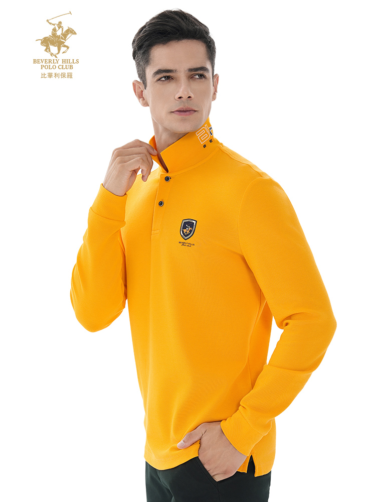 比华利保罗长袖POLO衫早秋新品