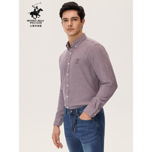 高端纯棉上衣 男商务时尚 比华利保罗2025年秋款 衬衫