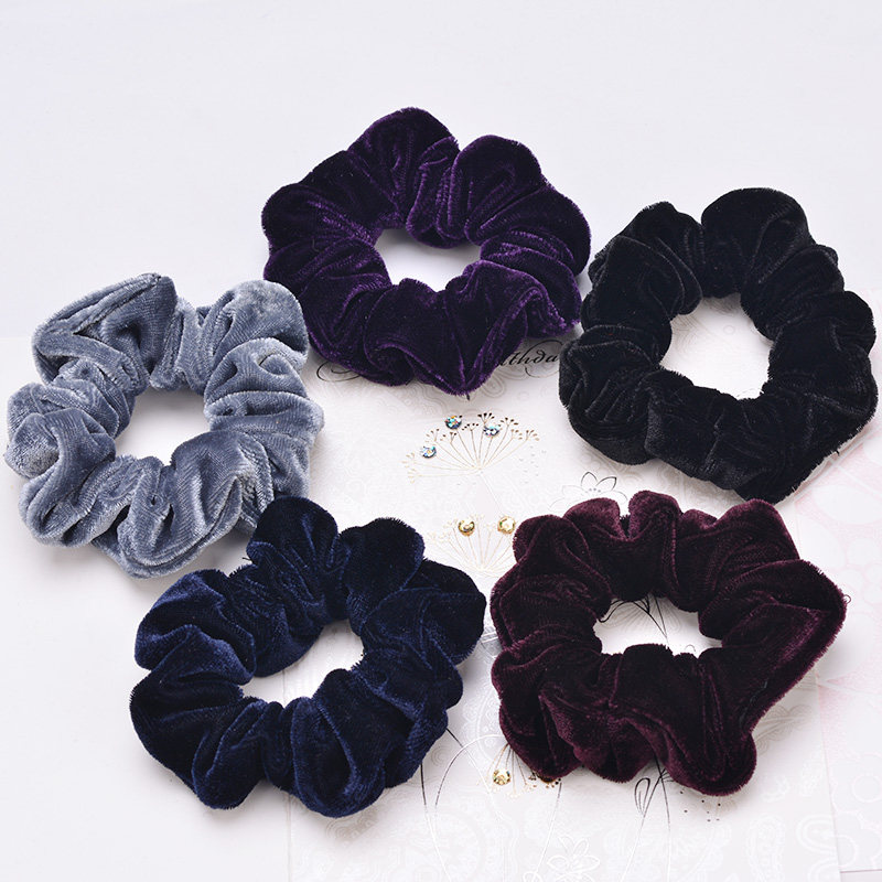 绒布发圈韩国大肠圈ins黑色加粗发绳大号头饰盘发扎头发皮筋头绳,饰品/流行首饰/时尚饰品新,发饰,淘宝优惠券,粉丝福利购,淘宝优惠卷