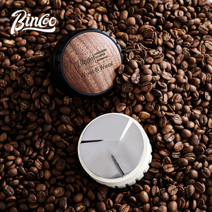 Bincoo咖啡恒力压粉锤套装51/58mm定力填压锤意式弹力平衡布粉器