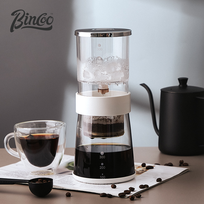 Bincoo冰滴壶咖啡壶家用玻璃冷萃壶萃茶冷泡壶滴漏式滤纸手冲咖啡|msdalam kategori pinggan mangkuk, kopi, periuk kopi - dari Buy2taobao.com untuk memberikan perkhidmatan ejen Taobao profesional membeli