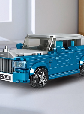 2025新款积木赛车模型拼装图跑车f16到12岁摩托车8装甲车儿童玩具