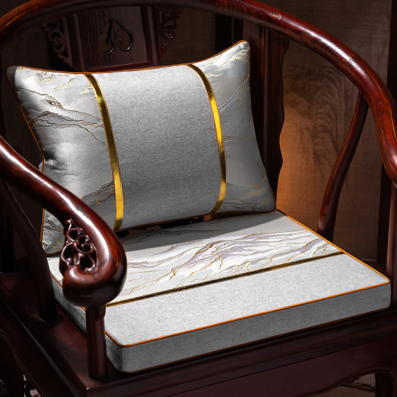 新中式红木椅子垫坐垫圈椅太师椅