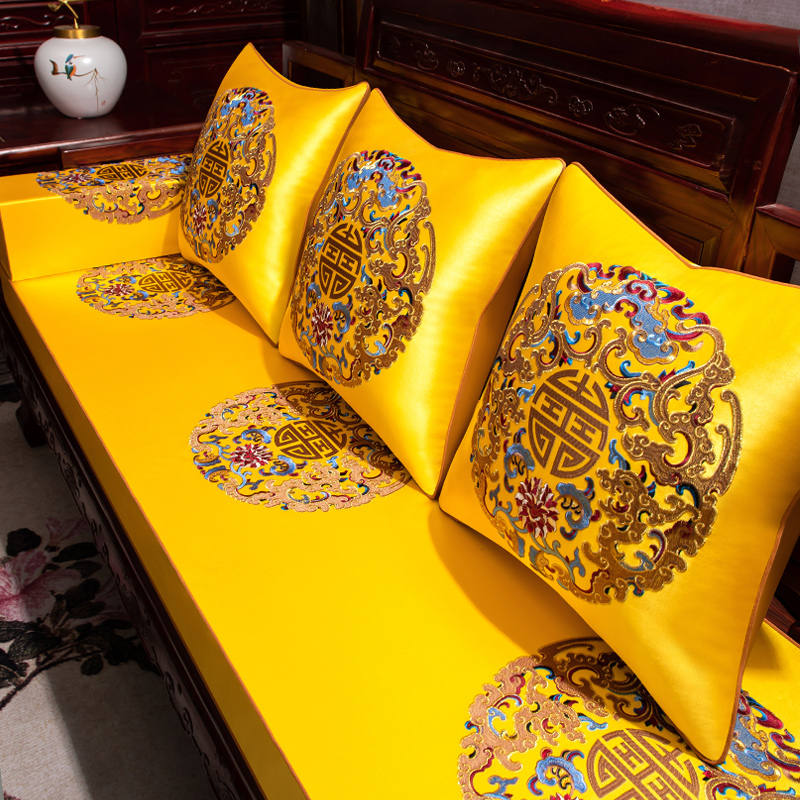 红木沙发坐垫实木家具乳胶沙发垫